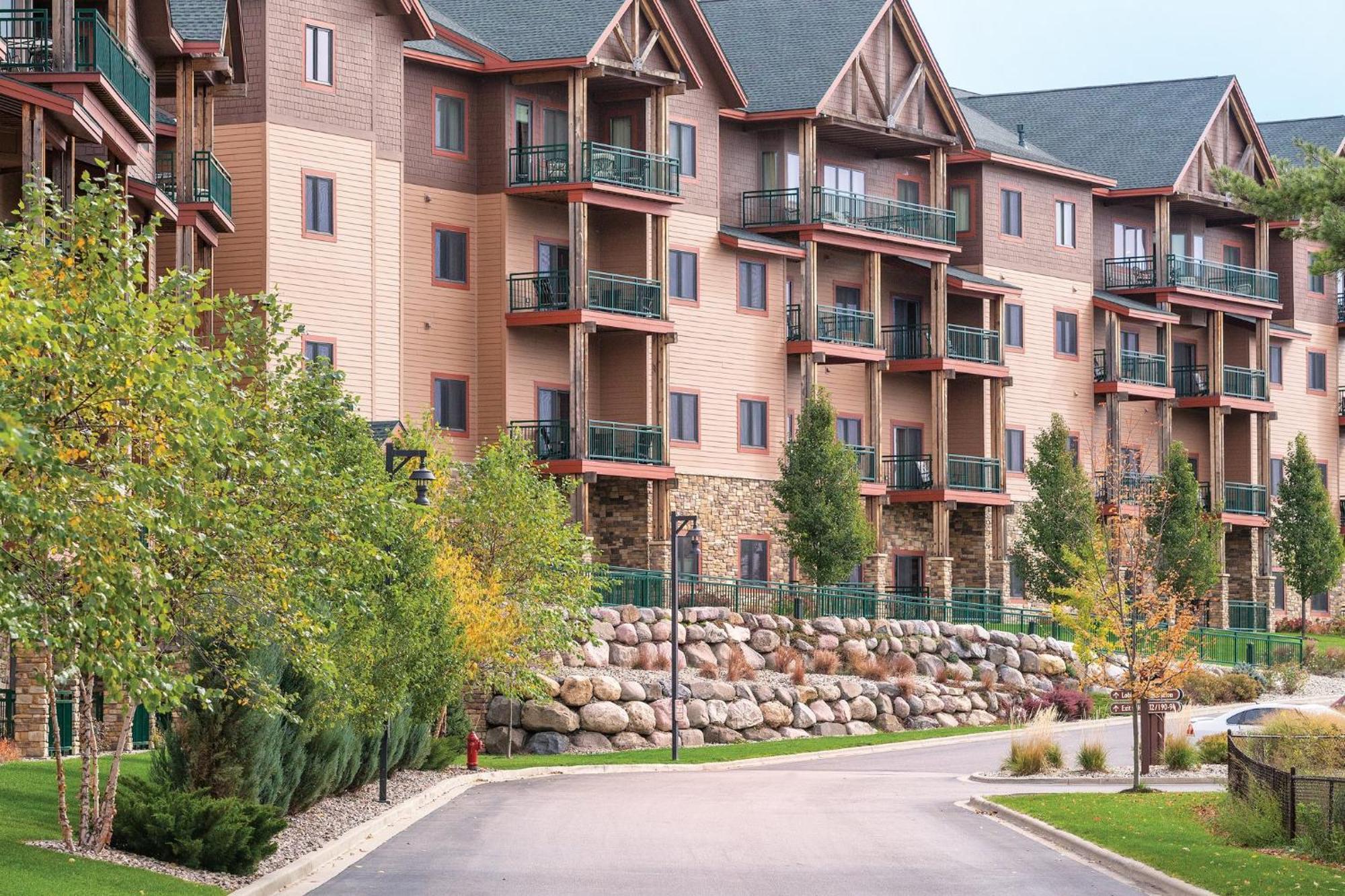 Club Wyndham Glacier Canyon Lake Delton Buitenkant foto
