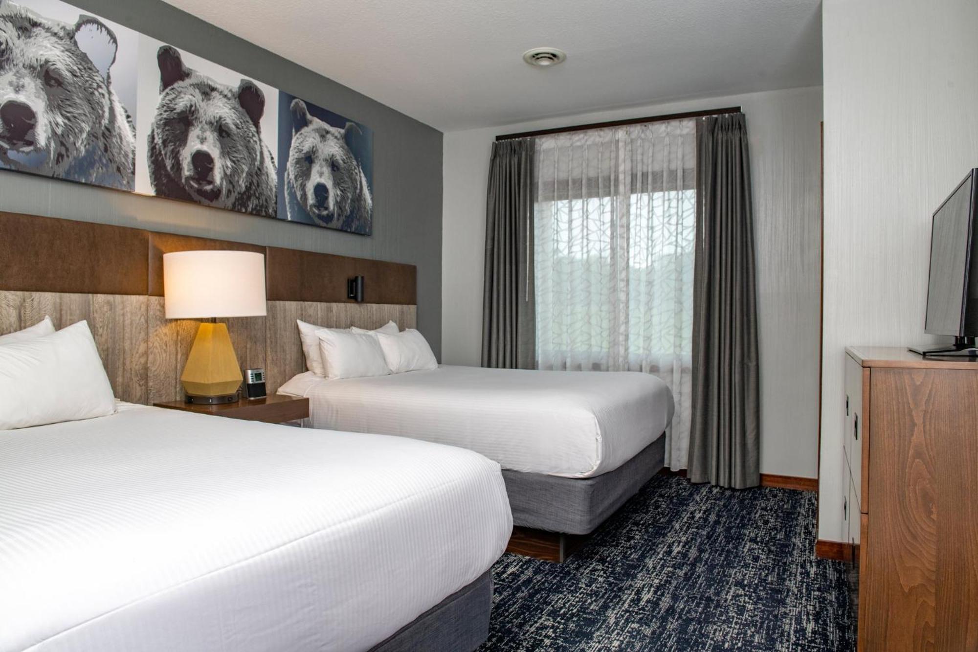 Club Wyndham Glacier Canyon Lake Delton Buitenkant foto