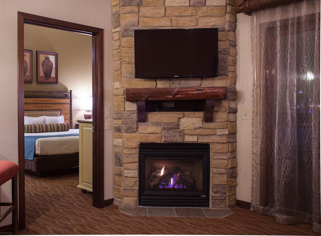 Club Wyndham Glacier Canyon Lake Delton Kamer foto