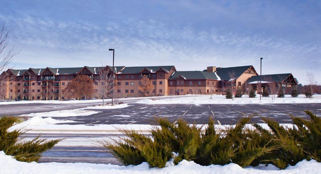 Club Wyndham Glacier Canyon Lake Delton Buitenkant foto